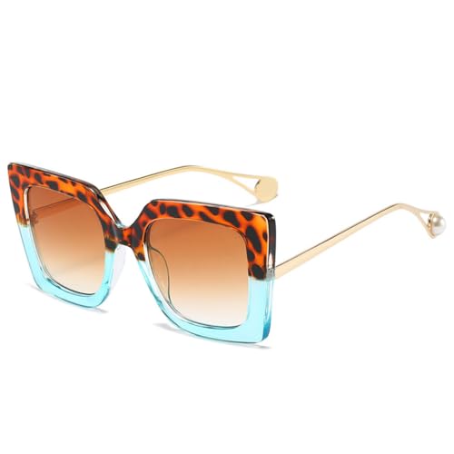 Lunettes de soleil œil de chat de luxe avec monture en alliage durable
