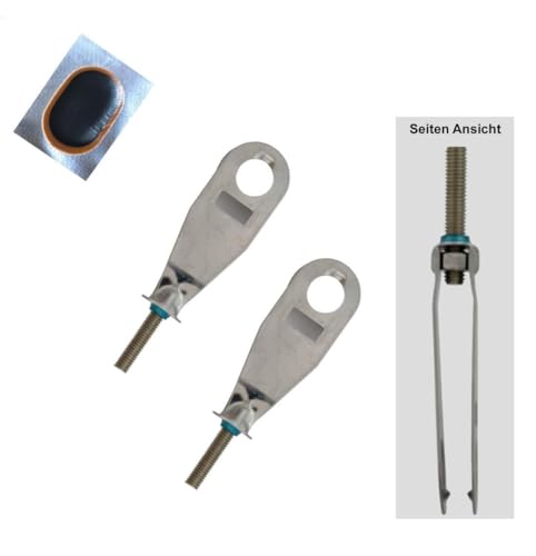 2 x Bofix Fahrrad Kettenspanner Batavus 62 mm Innensechskant M5 inkl. 1 x...