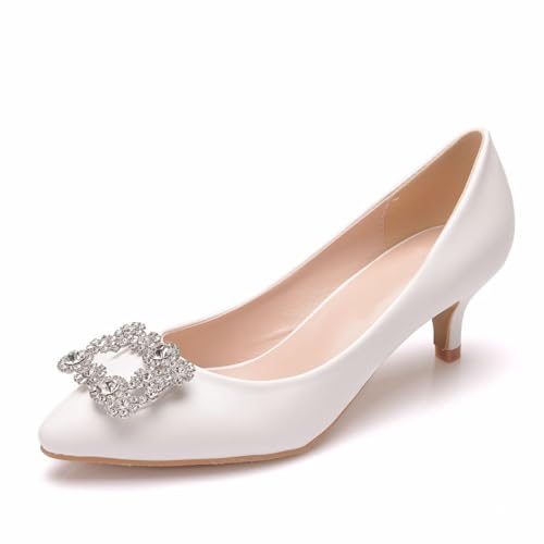 Chaussures classiques à talons hauts bas bout pointu escarpins à enfiler