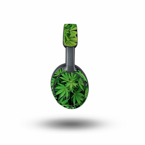 Image of MightySkins Skin Compatible with Bose QuietComfort Ultra - Weed | Protective, Durable, and Unique Vinyl Decal wrap Cover | Easy to Apply, Remove, and Change Styles