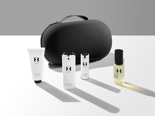 oneskin OS-01 FACE, BODY, EYE & PREP | Age Reversal 3-Piece Trave...