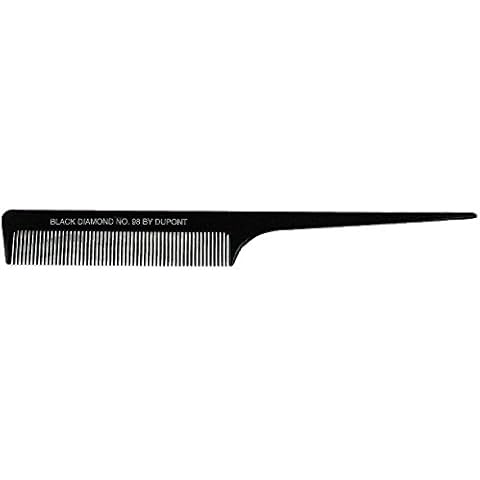 Black Diamond Rattail Hair Comb for Medium Hair Cover