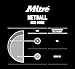 Mitre Oasis Netball, Very Durable, Great Grip, Elegant Design, Red/White, 5
