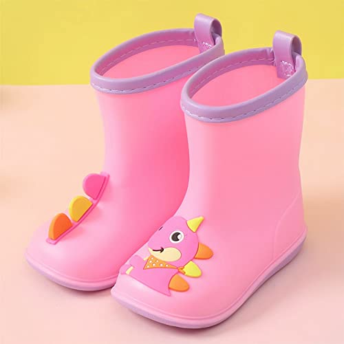 Kids Toddler Rain Boots For Girls Boys Dinosaur Cartoon Waterproof Rain Shoes Patterns Boot Rain Boots Toddlers3