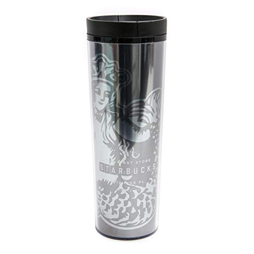 Starbucks Pike Place Mermaid Acrylic Coffee Tumbler, 16 Ounce