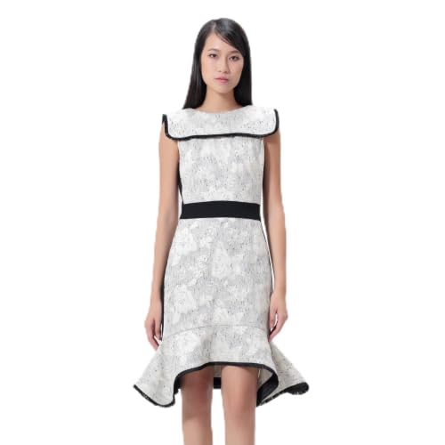 Robe ajustée en jacquard parfaite pour vos soirées et cocktails