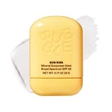 Bubble Skincare Sun Rise Mineral Face Sunscreen Stick SPF 40, 0.7 Oz