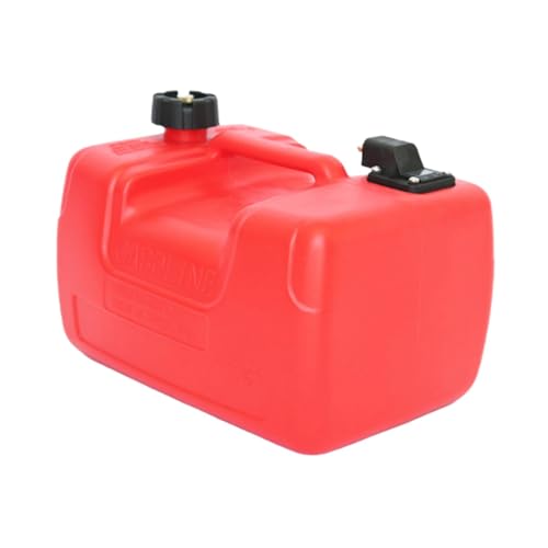 Ronyme Réservoir de Carburant pour Bateau, réservoir de Carburant Hors-Bord Marin, Installation Facile, réservoir d'essence étanche avec poignée, réservoir, 12L