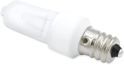 Miniatura 3 de Technical Precision Bombilla de repuesto KX60FRE12 JD de 60 W, 120 V, 60 W, T3, Krypton, esmerilado, blanco cálido de 2700 K, paquete de 10 unidades