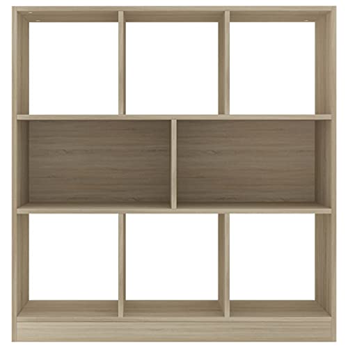 CFODOJ Furniture Select-Book Armoire en bois de chêne Sonoma 97,5 x 29,5 x 100 cm – vue 5