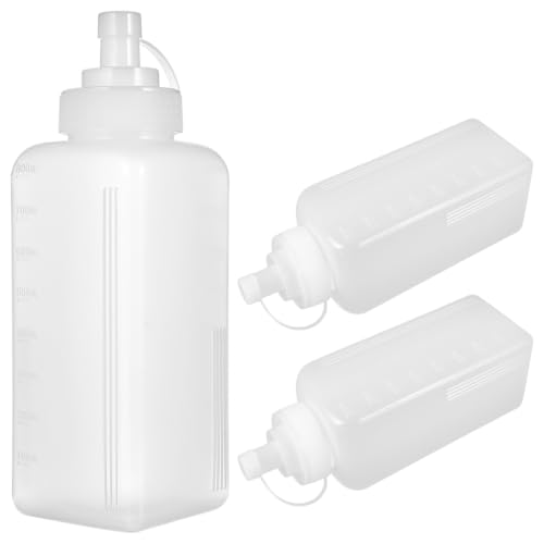 Botellas exprimibles de plástico de 800 ml para evitar manchas al servir mostaza y kétchup 2