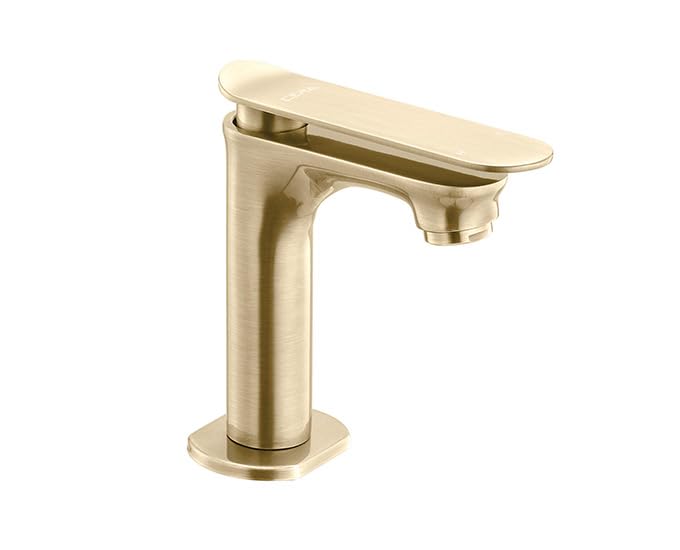 CERA Brooklyn Pillar Cock Wash Basin Faucet | Sink Tap | Bathroom Accessories | PVD Finish | Solid Brass | Deck Mount | Antique Brass | F1018101BA (B0D5HS6GGG) Amazon Price History, Amazon Price Tracker