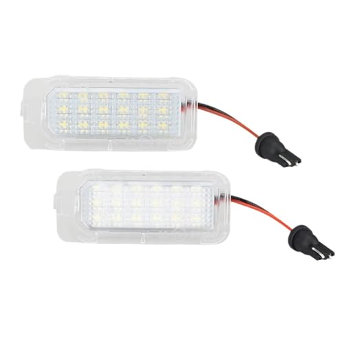 Luz de matricula de coche de alta visibilidad para Fiesta Mk6 y Ford Kuga 2 unidades