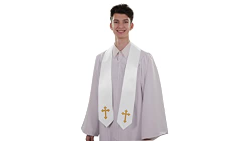 CLERKMANS Choir Stole with Crosses2