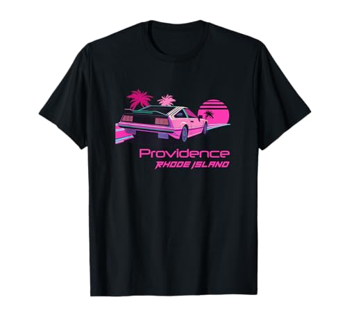 Retro Providence Rhode Island T-Shirt