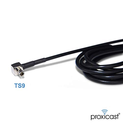 Image of Proxicast 6.5~8 dBi Gain External Magnetic Loaded Coil 4G Antenna AT&T Nighthawk M5 / MR5100, M1 / MR1100, Velocity 2, Verizon Jetpack 8800L & Others MiFi Hotspots w / TS9 Connectors (ANT-124-TS9-2PK)