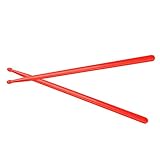 NOLITOY ナイロンドラムスティック 長いハンドル 滑りにくい設計 ドラムや打楽器用 楽器アクセサリー