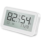 Smart Zigbee Thermometer Hygrometer,Accurate Digital Indoor Temperature and Humidity Sensor with ...