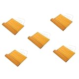 Outils de fabrication artisanale : soigneusement conçus, solides et faciles à utiliser, pas faciles à déformer et à casser, peuvent répondre à vos besoins de bricolage, ornement de livre en bambou