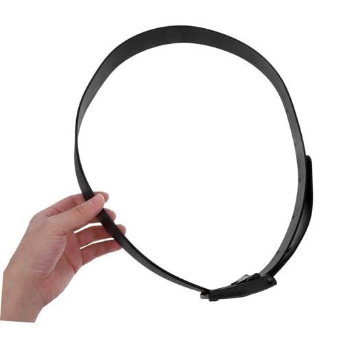 Unisex Adjustable Golf Rubber Belt with Comfortable Plastic Buckle for Casual Wear Lightweight and4