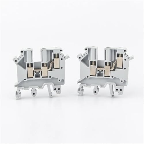 Bloque de distribución UK-5-TWIN multiconductor de 3 entradas y tornillo 500 V 6