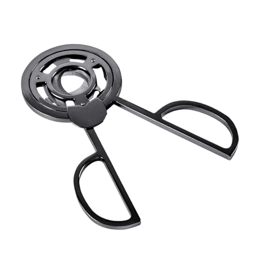 Skarp dubbelkantad cigarrskärare - Dubbelbladsgiljotin i rostfritt stål, skarp precisionskant, massiv metallkropp med träaccent, mjuk skiva, kompakt fickdesign | Professionell Ci