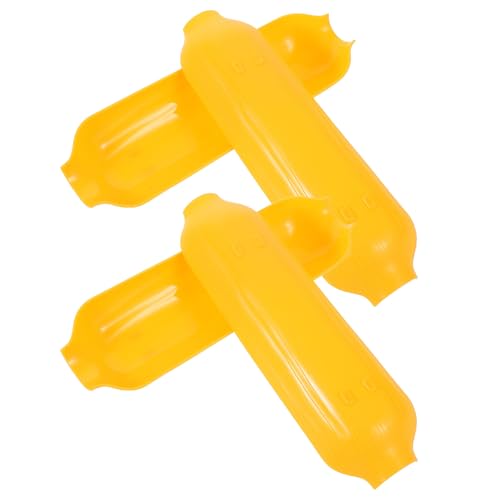 LIGIGWASH Set 4 Pezzi Modellabili per Mais, Vassoi da Portata per Antipasti e Spuntini, Porta Mais Riutilizzabili per Tavola e Feste
