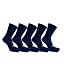 5 Pairs Black
