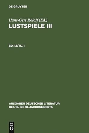 Lustspiele III: 115 Illustrated Edition book cover