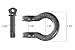 Overland Vehicle Systems OVS 19019903 Recovery Shackle 3/4