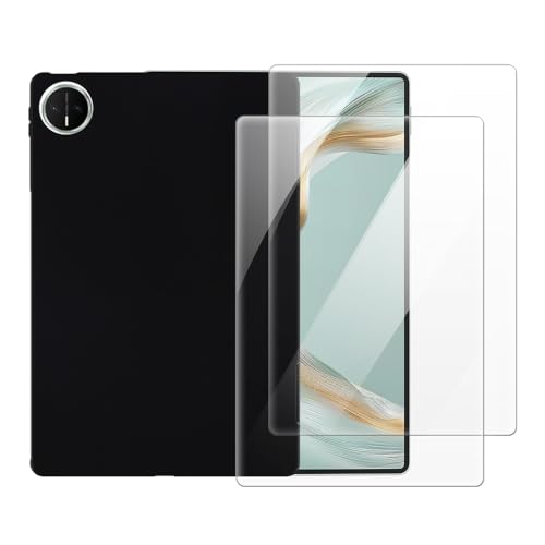 Funda 2 en 1 para Huawei MatePad Pro 12.2 2024 con cristal templado negro