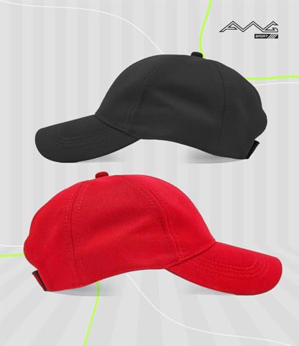 Image of AWG ALL WEATHER GEAR Baseball Cap for Men | UPF 50+ Sun Protection, Moisture-Wicking Sweat Band | Gym, Cricket, Golf Free Size for Teens, Men & Women