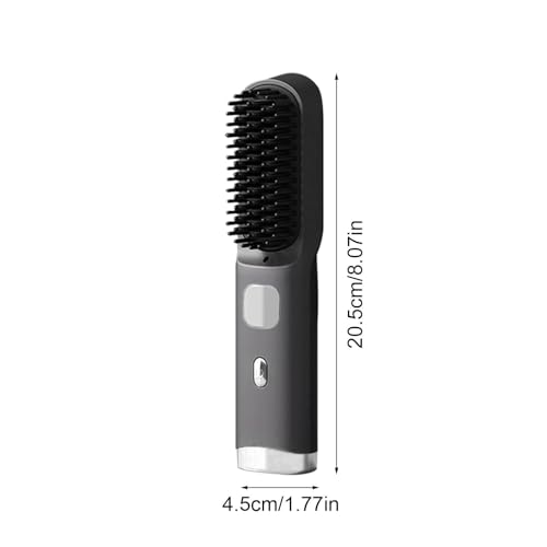 Brosse thermique à chauffage rapide avec écran LCD protecteur