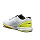 HEAD Unisex Grid Squash-Schuh, Weiß/Gelb, 44.5 EU