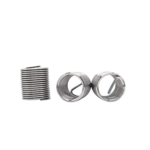Fine Thread Wire Thread Insert M12*1.0/1.25/1.5 M14*1.25 M14*1.5 Stainless Steel Screw Bushing DIN8140(M12x1.25x1D(20pcs))
