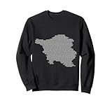 Alle Orte und Gemeinden im Saarland Sweatshirt