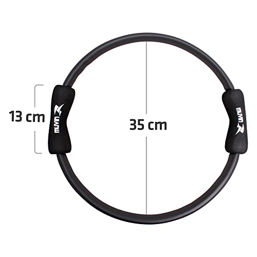 Anel de Pilates – Muvin – Yoga – Anel Fitness com Alças de Aderência Dupla – Fortalecimento de Membr