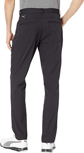 Puma Men's Golf 2019 Jackpot 5 Pocket Pant, Black, 30W x 32L