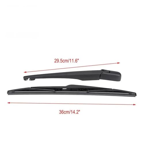 Brazo de limpiaparabrisas trasero con cuchilla para BMW X3 E83 2003-2010 4