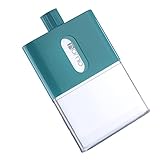 Hemoton Plastic Hip Flask Flat Water Bottle 600ml A5 Travel Water Kettle Wine Pot Whiskey Bottle for Outdoor Sports Camping Gym Fitness