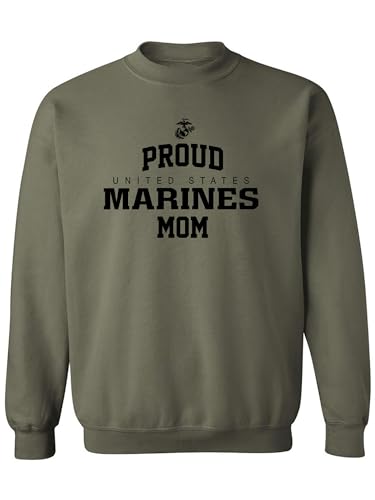 Proud Marines MOM Crewneck Sweatshirt