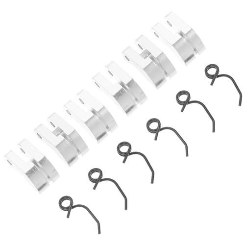 SOESFOUFU 8 RC�G���W���J�[�p ���^���N���b�`�V���[�ƃX�v�����O 6�Z�b�g �����ϏՌ��� �N���b�`�A�b�v�O���[�h�p�[�c 1/8�J�[�g���b�N�Ή�