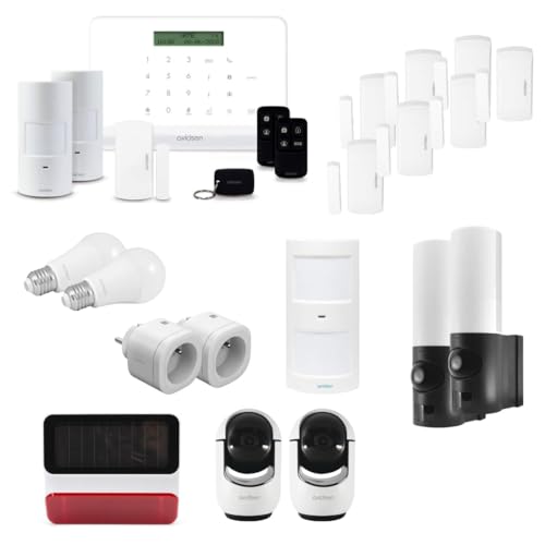 Avidsen - Kit Alarme sans Fil connectée HomeSecure pour Votre Maison T4/T5
