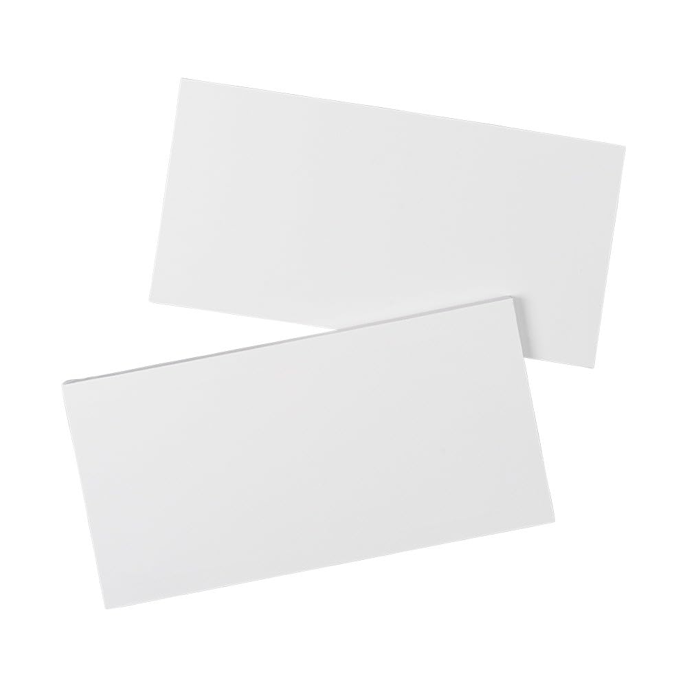 Tela su telaio in MDF 2 pezzi 20 cm x 40 cm 390 g/m² per artisti da dipingere con colori acrilici o ad olio