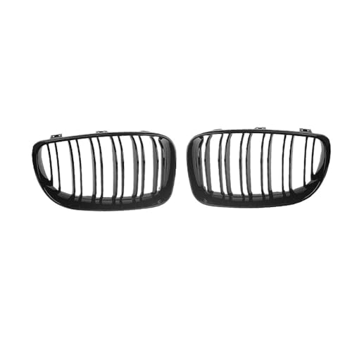 Rejilla de riñón para Serie 1 E81 E82 E87 E88 (2007-2011), rejillas de capó de doble listón delanteras.