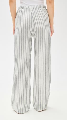 Faherty Women's Santa Cruz Linen Wide Leg Pants3