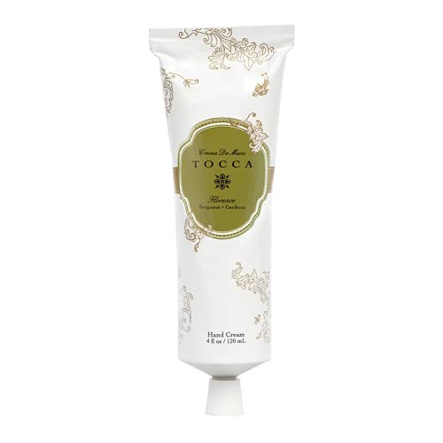 Tocca Crema De Mano Luxe, Florence Hand Cream, 4 Oz - Bergamot, Pear, Gardenia - Moisturizing, Quick Absorbing #TOP1