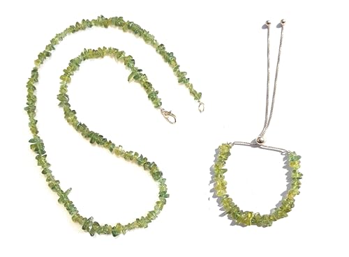 Juego de apatita verde y plata para lucir en cenas especiales y eventos elegantes