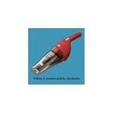 BLACK+DECKER Aspirador de Pó e Água Portátil à Bateria 3,6V APB3600 Vermelho Bivolt glide