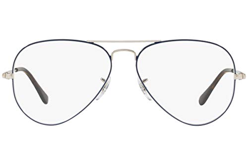 Image of Ray-Ban Unisex Clear Lens Pilot Frames - 0RX6489